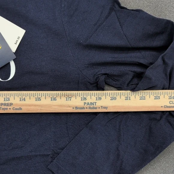 Polo by Ralph Lauren Navy Long Sleeve Tee - Picture 4 of 6